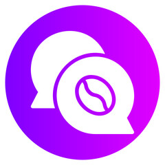 chat gradient icon