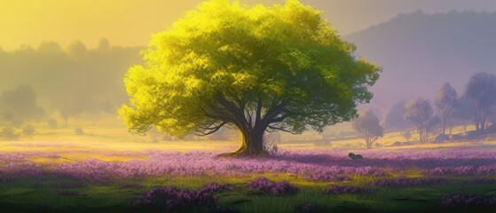 Obraz na płótnie Canvas Eternal Harmony: The Tree of Life