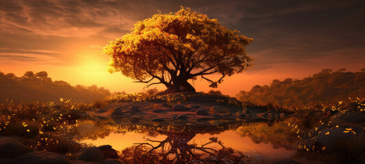 Eternal Harmony: The Tree of Life