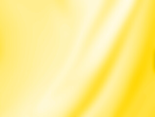 Golden color wave, smooth silk gradient background and blurred