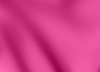 Pink color wave, smooth silk gradient background and blurred