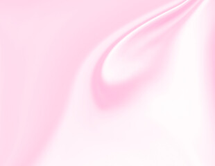 Pink color wave, smooth silk gradient background and blurred