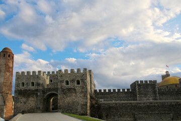 Obraz premium Entrance gate of medieval Akhaltsikhe Castle-Rabati Castle in Akhaltsikhe Georgia
