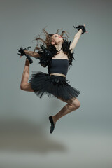 modern ballet dancer