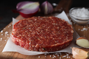 Ingredient for cooking grilled meat - ground meat