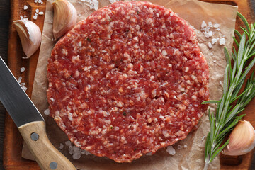 Ingredient for cooking grilled meat - ground meat