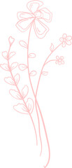 Floral Line Illustration
