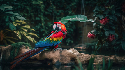 Parrot in the Jungle