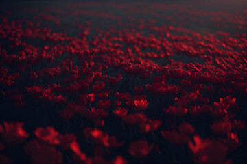 Fototapeta premium red flowers
