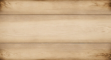 Naklejka premium Elegant beige wooden texture. Light brown background surface. Generative AI