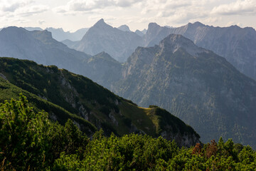 View of the Bärenkopf (Karwendel)