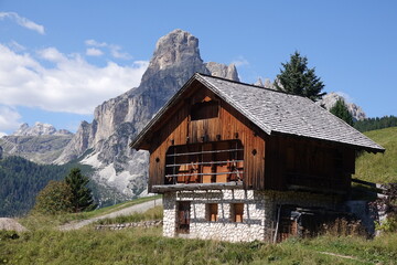 Almhuette am Campolungo-Pass