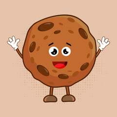 Cute Biscuit Character, This cute little biscuit is perfect for adding a touch of sweetness to any project