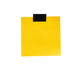 yellow paper note for mockups