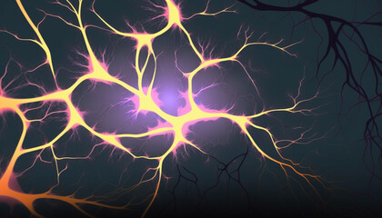 Bright Neurons on Abstract Background for Neuroscience