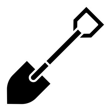 Solid Shovel icon