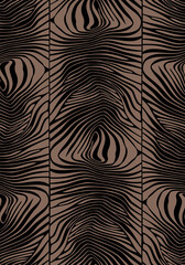 Seamless different zebra pattern, animal print.