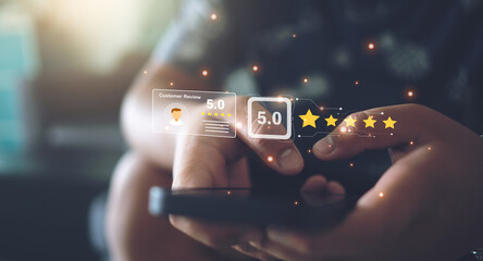 5 star customer satisfaction rating