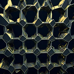 Tapeten honeycomb hexagon pattern © MatthewCook