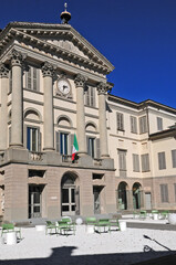 Fototapeta na wymiar Bergamo, l'Accademia Carrara