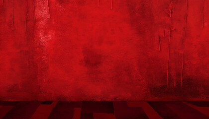 Red vintage concrete background