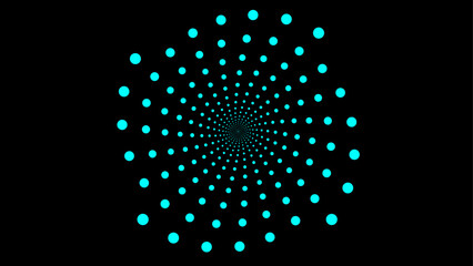 abstract background with dots