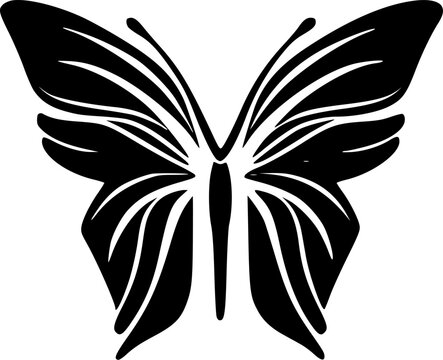 recommend clip art: Butterfly | Minimalist and Simple Silhouette - Vector illustration