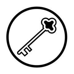 key icon vector illustration