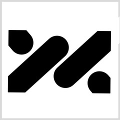 Rectangle line icon black color. Vector Illustration for Icon, Symbol, Logo etc