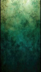Dark green blue grunge wall texture dirty abstract pattern, paint portrait background  