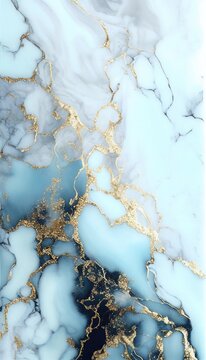 Luxury light blue marble texture background, pattern backdrop
