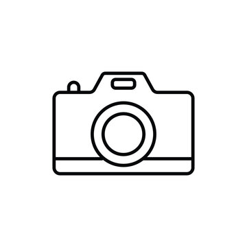 camera icon. outline icon