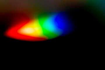 Abstract blur multicolored holographic rainbow for overlay background