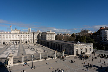 The Royal Palace of Madrid, also called the Orient Palace,