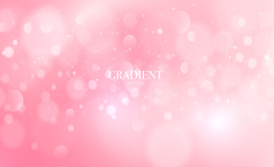 background with bokeh, Pink banner