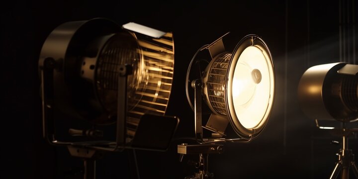 Fotostudio Ambiente mit Beleuchtung und Blitzlichter