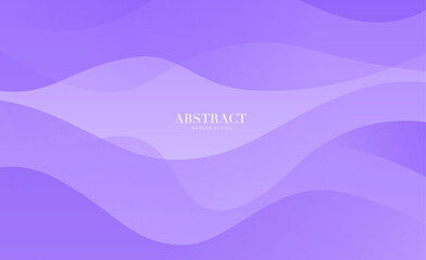 Fototapeta premium abstract background with waves, Violet banner