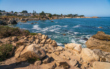 Fototapeta na wymiar Lover's Point in Monterey, California