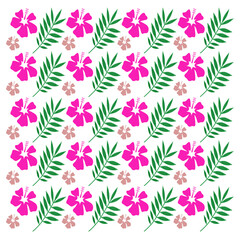 Hawaii Colorful Leaves Pattern, Texture, Background