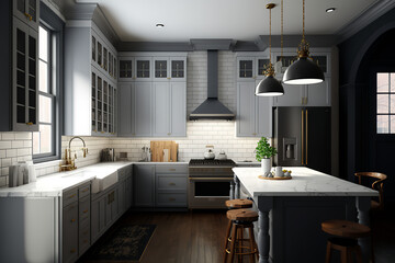 kitchen island, kitchen sink, modern kitchen, kitchen cabinets,modern home interior, modern kitchen appliances, kitchen cabinets, modern white kitchen, interior design, setting generative ai tool