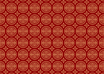 Korean traditional pattern wallpaper. Korean Textile.