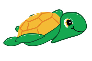 Inflatable turtle