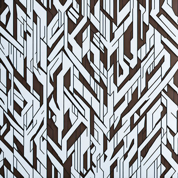 seamless pattern with leaves