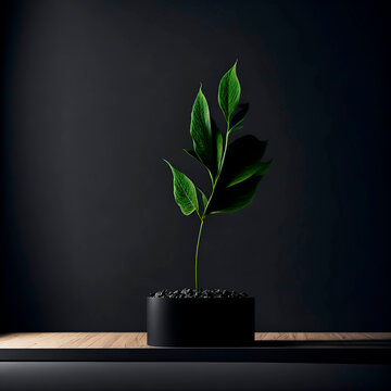 plant in a pot