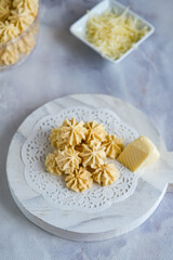 cheese sago cookies , sagu keju. popular at hari raya