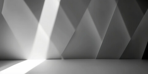 Gray background with shadow and light