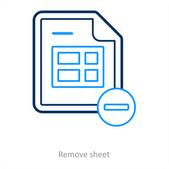 Remove sheet