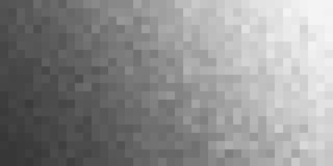 Geometric mosaic squares background. Subtle light grey gradient tint, shade and tone palette guide swatch chart transparent overlay. Abstract monochrome clean professional 16:9 8K banner ad backdrop. - obrazy, fototapety, plakaty
