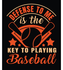 Baseball t-shirt design