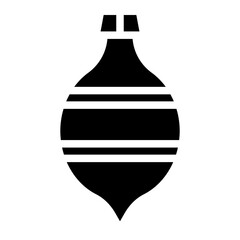 Christmas ball glyph 